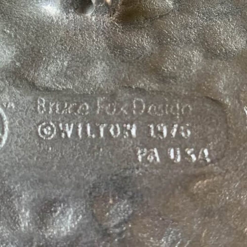 Wilton Armetale Bruce Fox Design Fish Platter - Picture 4 of 8